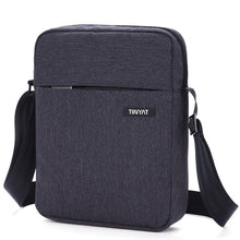 Load image into Gallery viewer, TINYAT Shockproof Men's Crossbody Bag pack hidden zipper Shoulder Bags for 9.7' pad Male Handbag Canvas Leather Messenger Bags